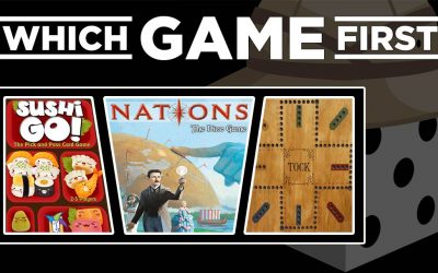 Sushi Go! | Nations: The Dice Game | Tock